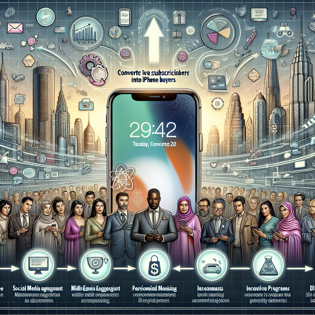 Illustration of Как превратить подписчиков в покупателей iphone в 2026 году эффе
